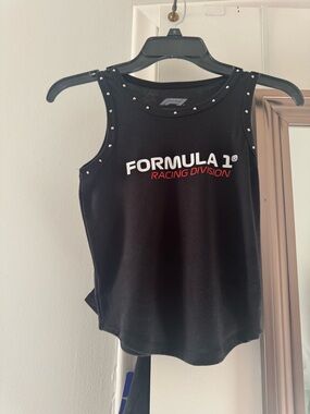 Formula 1 Racing Division Stud-Trim Tank Top